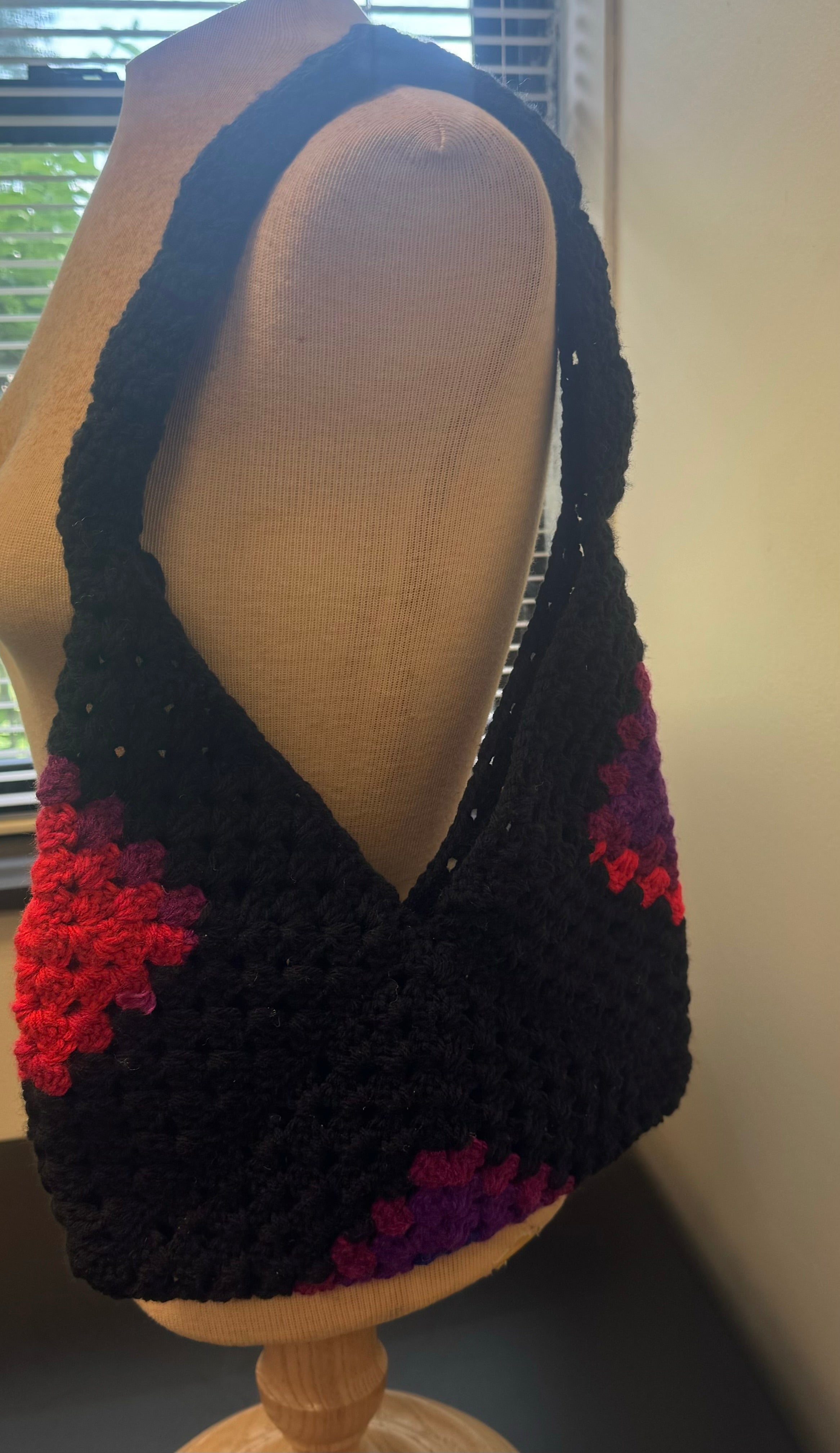 Small Granny Square Purse