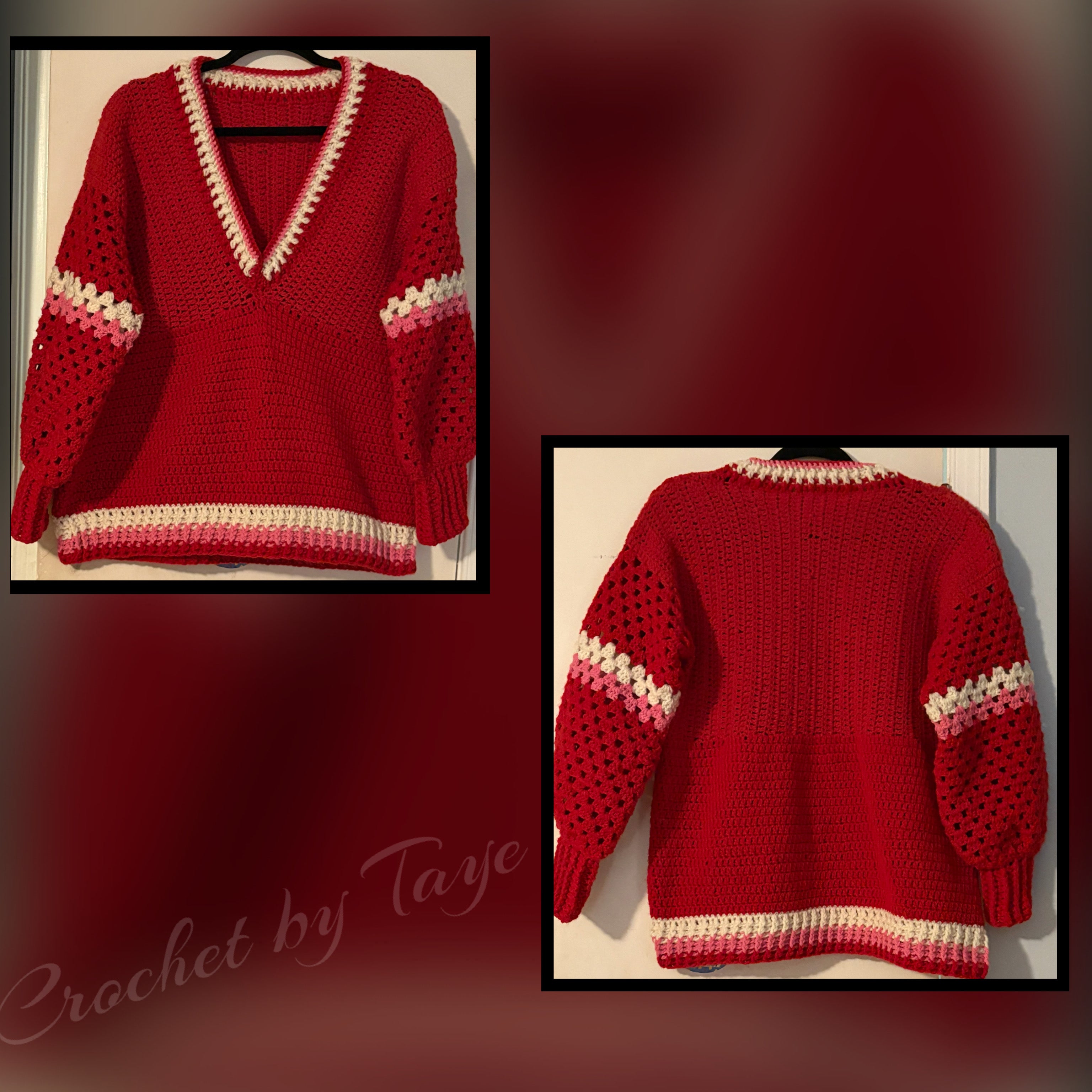 Granny Square Sweater